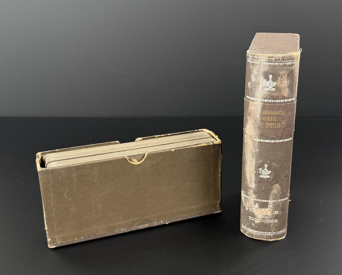 Underwood Pilgrimage to Pope Pius X Stereoviews: 25 stereoviews.
