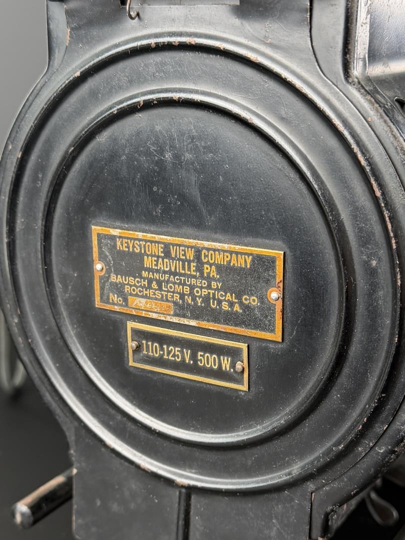 Keystone Magic Lantern Slide Projector - 11