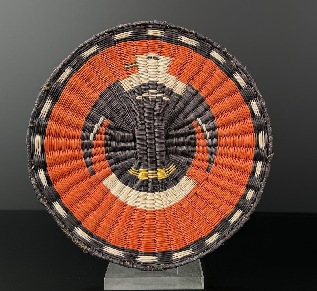 Hopi Native American Indian Basket Tray Third Mesa (1 of 4)