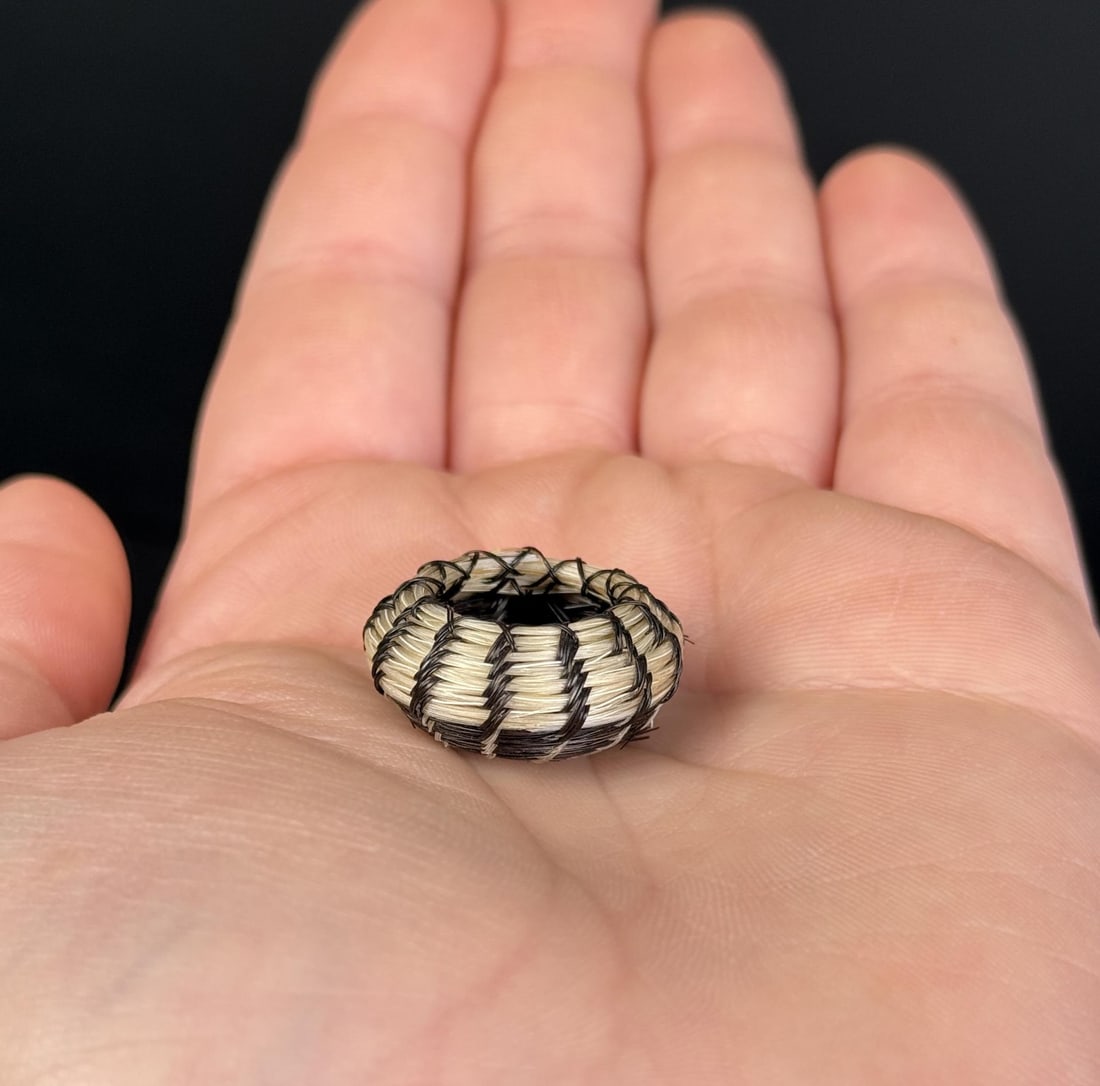 Papago Miniature Horsehair Basket (1 of 5)