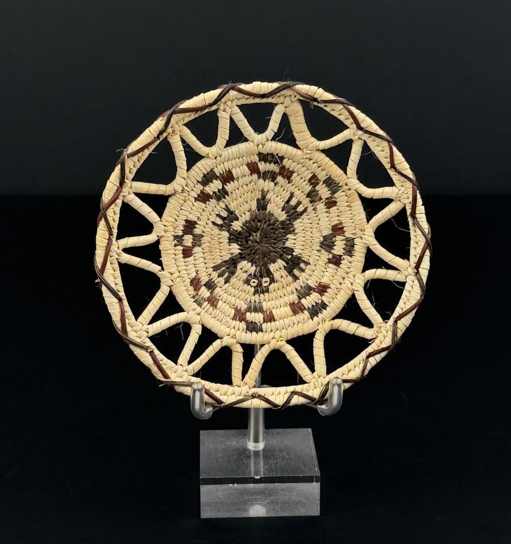 Papago Native American Indian Turtle Basket (1 of 6)