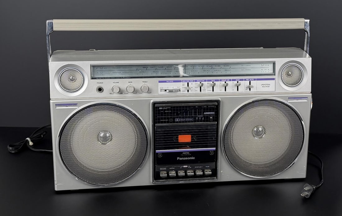 Panasonic RX-5085 Boombox Cassette Stereo: Working Condition.