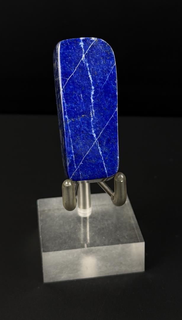 253ct Lapis Lazuli Stone Carving Media: 2 1/8" by 7/8" by 1/2". 50.6 grams.