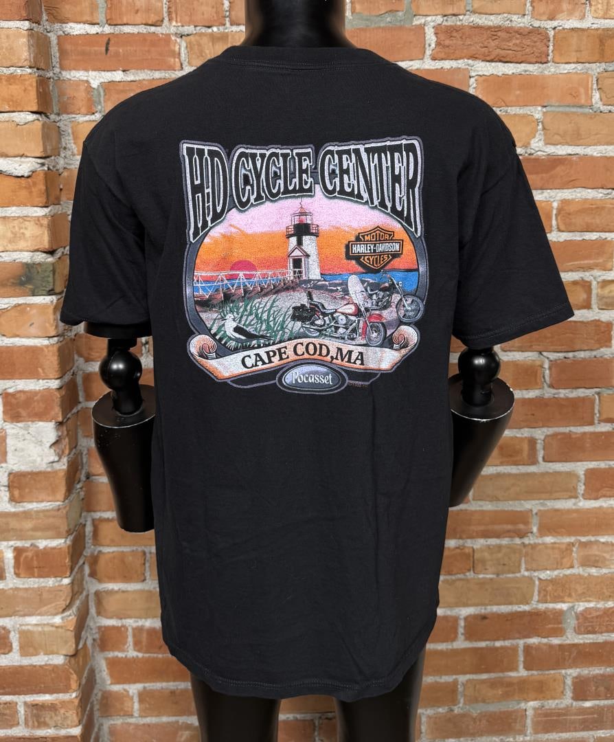 Vintage Harley Davidson T Shirt Cape Cod (1 of 6)