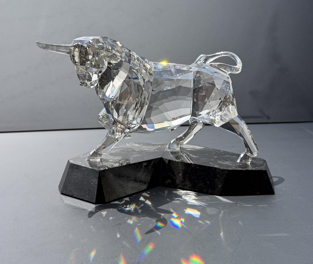 Swarovski Soulmates Crystal Bull Figurine (1 of 11)