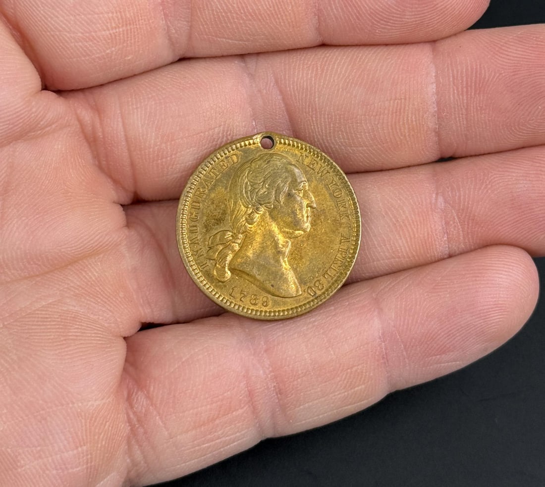 1889 Brooklyn Bridge 100 Year Commemorative Token (1 of 3)