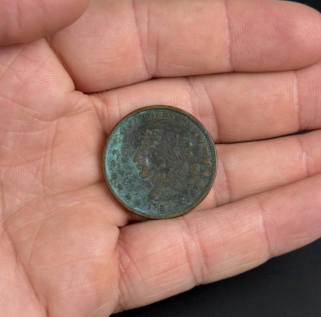 1837 Hard Times Token Centre Market New York (1 of 3)