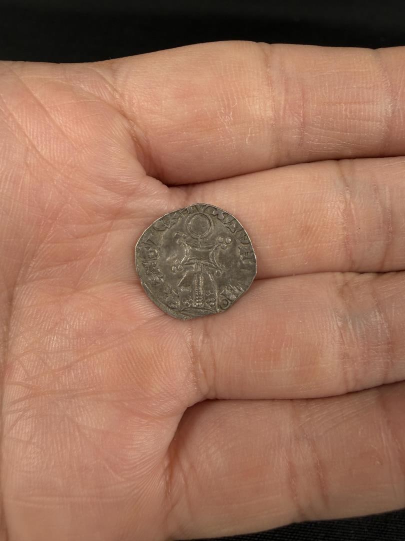 Medieval Serbia Silver Dinar Coin: Nice example