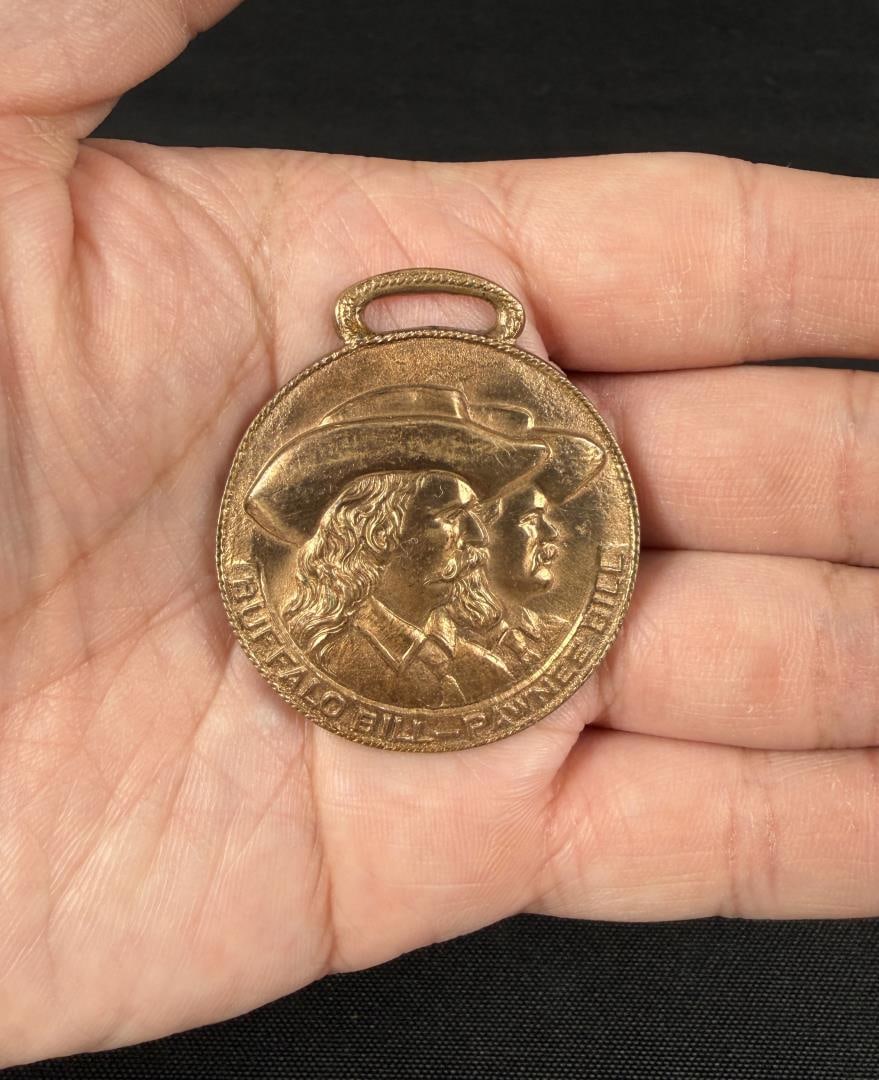 Buffalo Bill and Pawnee Bill Watch Fob (1 of 3)