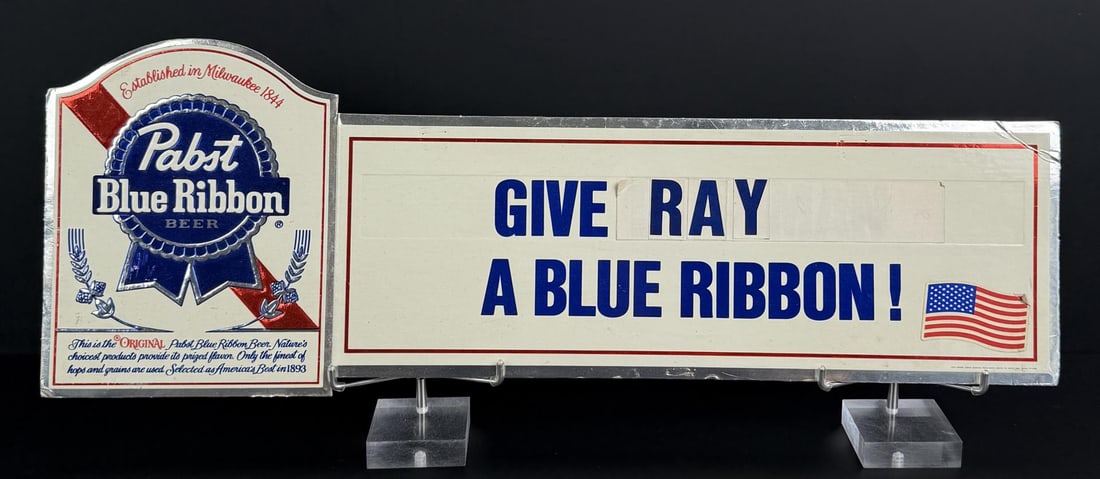 Pabst Blue Ribbon Customized Sign (1 of 5)