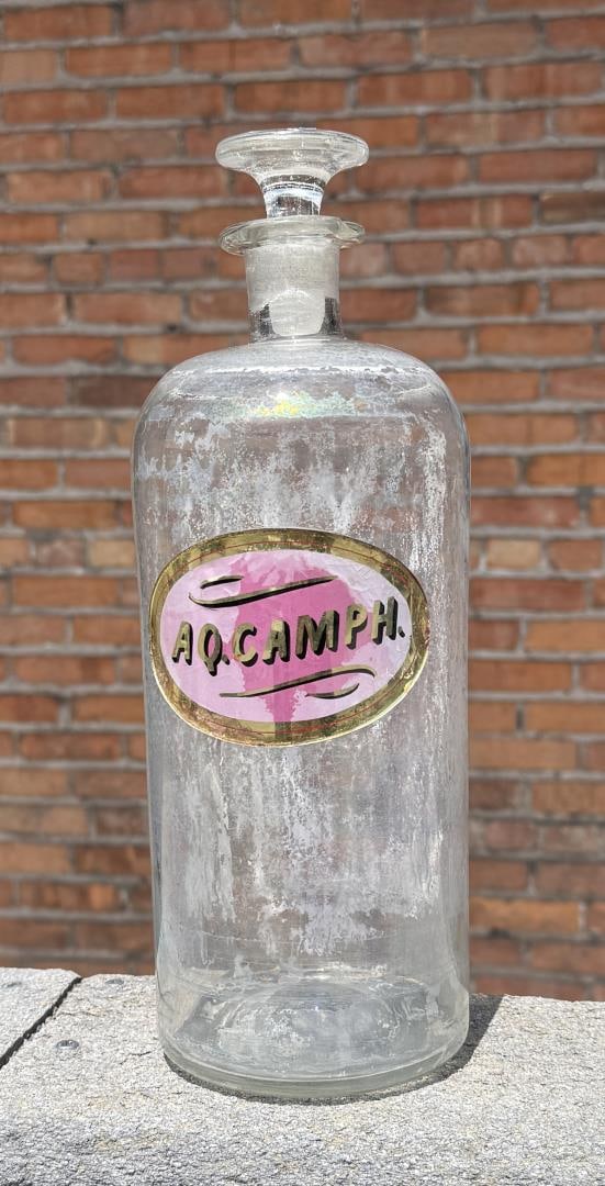 Aqua Camphor Apothecary Apothecary Bottle (1 of 8)