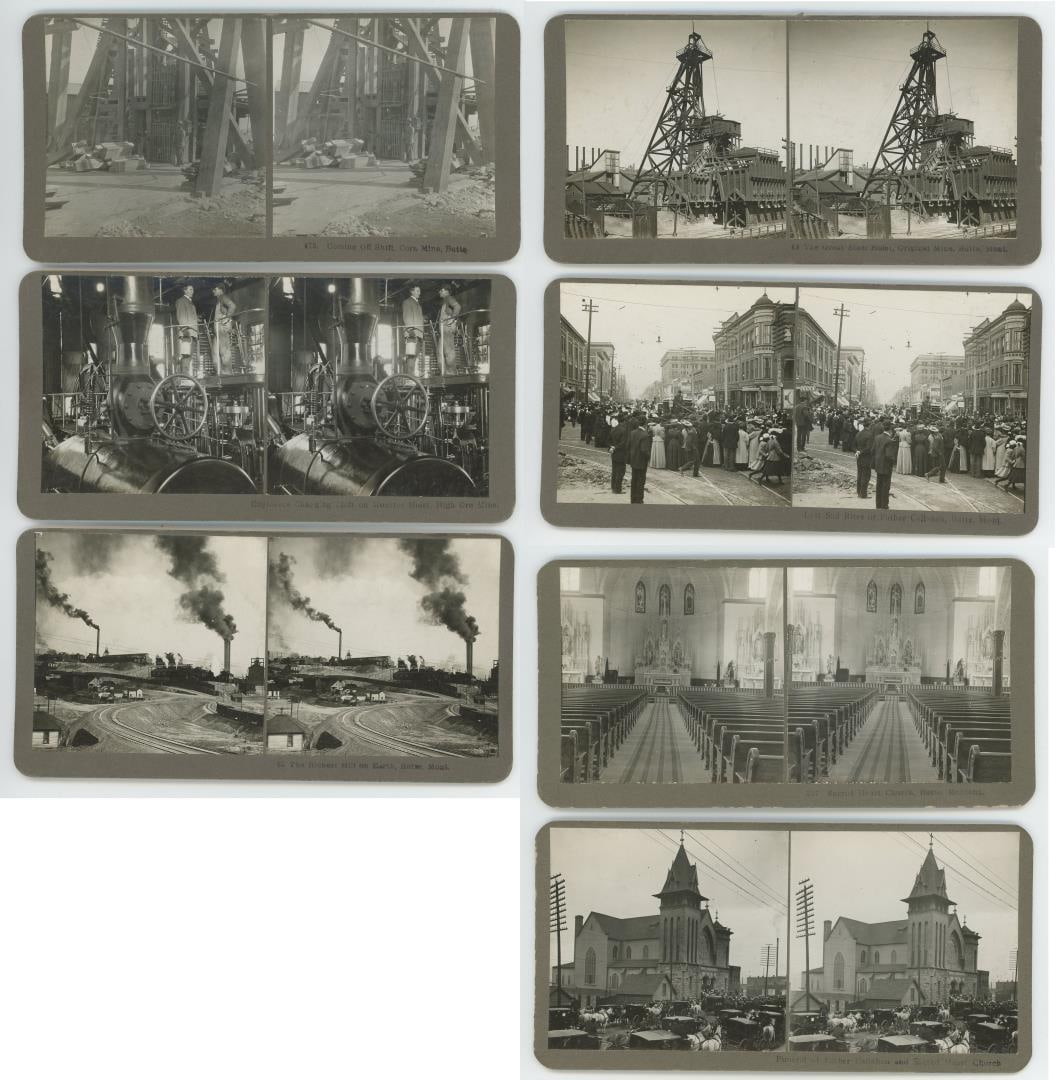 NA Forsyth Antique Butte Montana Stereoviews (1 of 8)