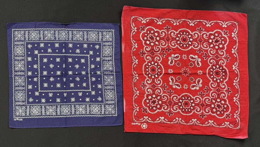 Fast Color Cowboy Bandana Handkerchiefs (1 of 5)