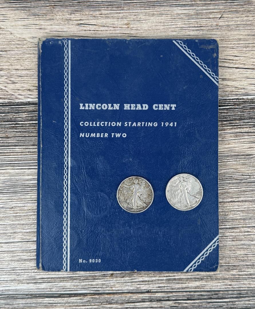 Walking Liberty Silver Half Dollars and Pennies: Nice grouping