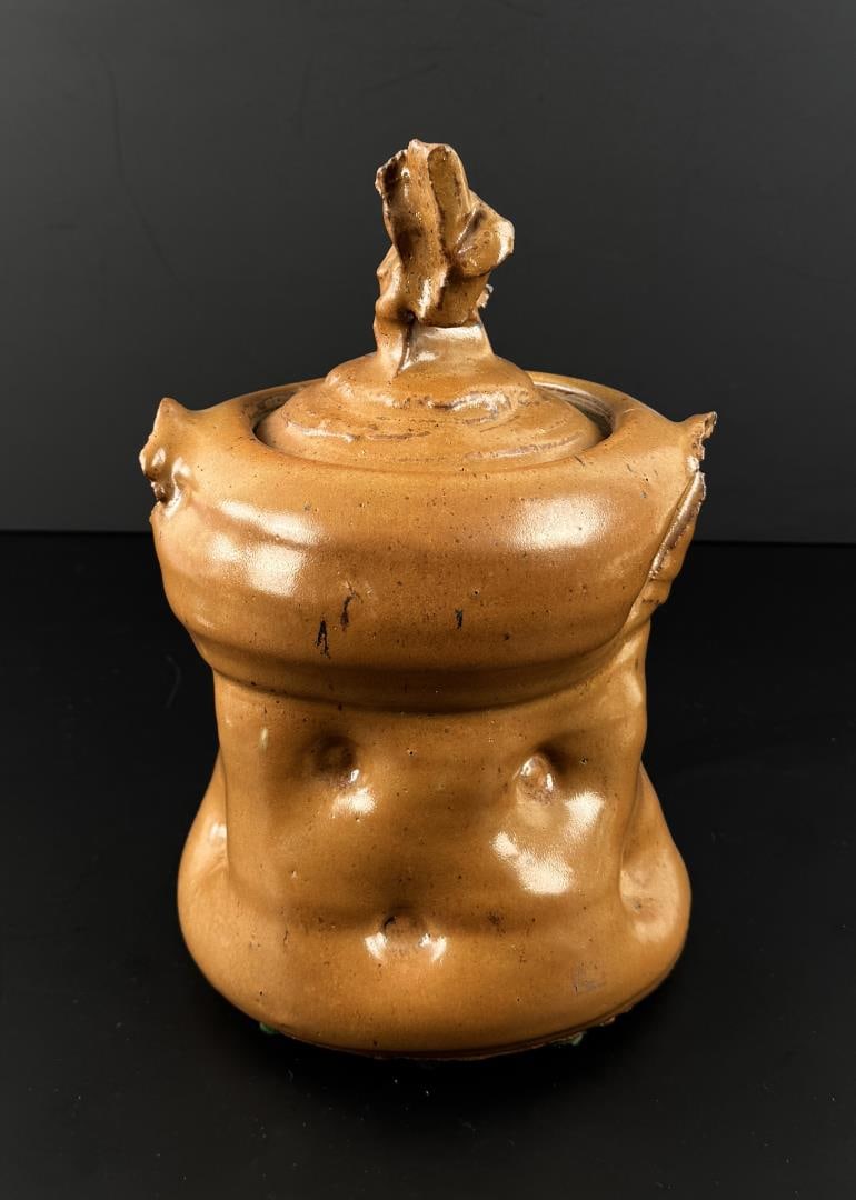 David Smith Studio Pottery Lidded Jar (1 of 7)