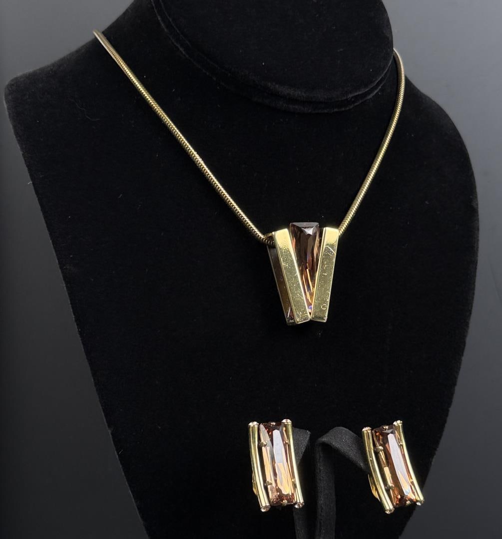 Ermani Bulatti Necklace and Earrings: Nice grouping.