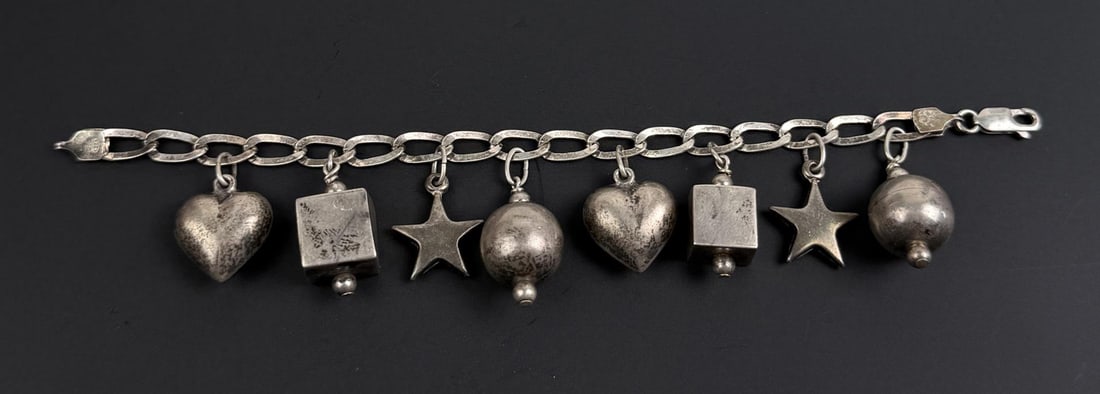 Sterling Silver Charm Bracelet (1 of 7)