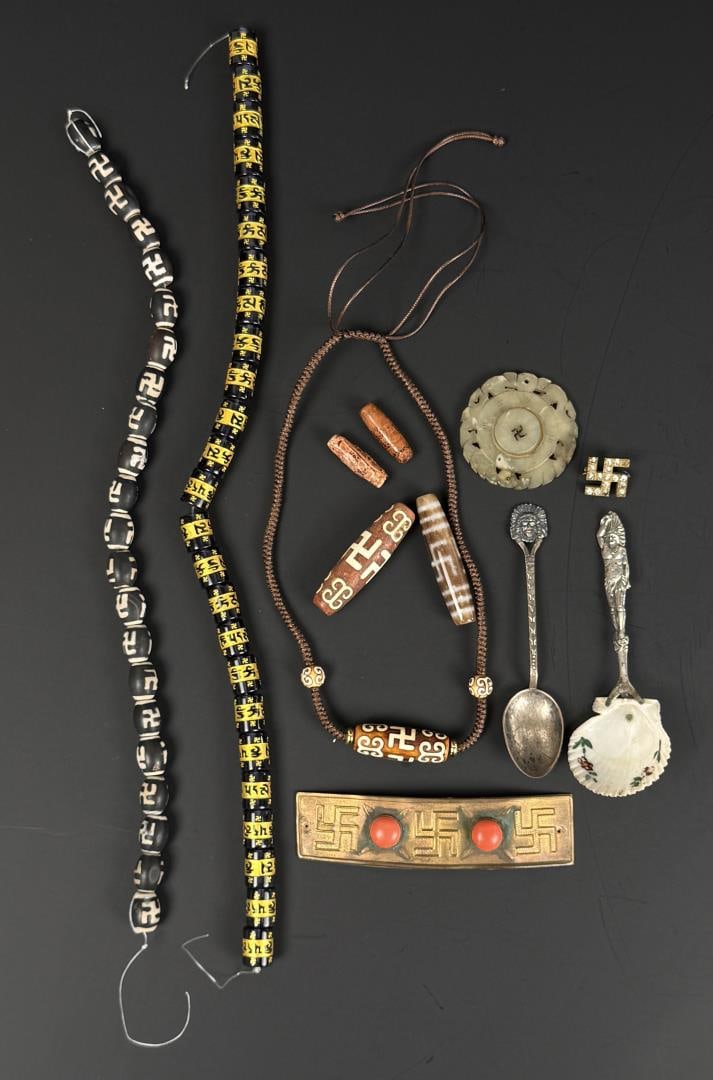 Native American Whirling Log Swastika Jewelry (1 of 16)
