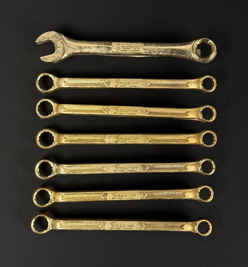 Collection of Snap On Tool Combo Wrench Tie Bars (1 of 11)