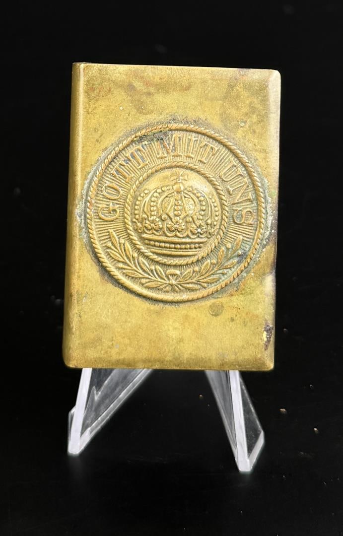 WW1 WWI German Trench Art Brass Match Holder (1 of 5)