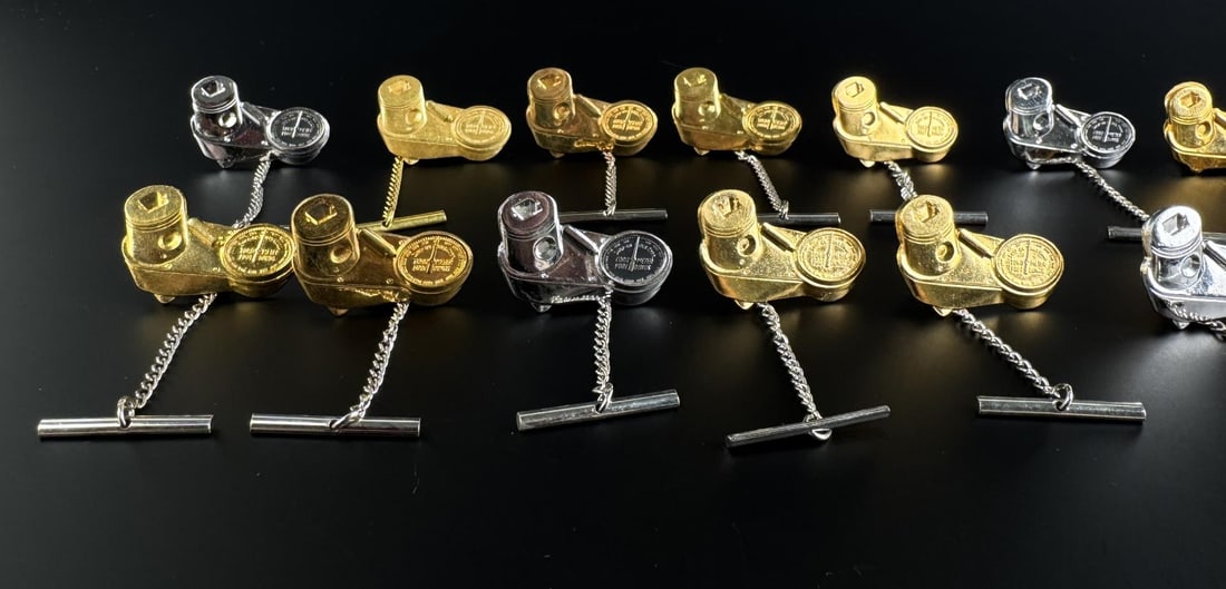 Snap On Torqometer Piston Tie Tacks - 2