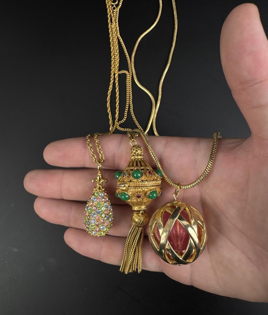 Joan Rivers Dearest Egg Necklaces - 2