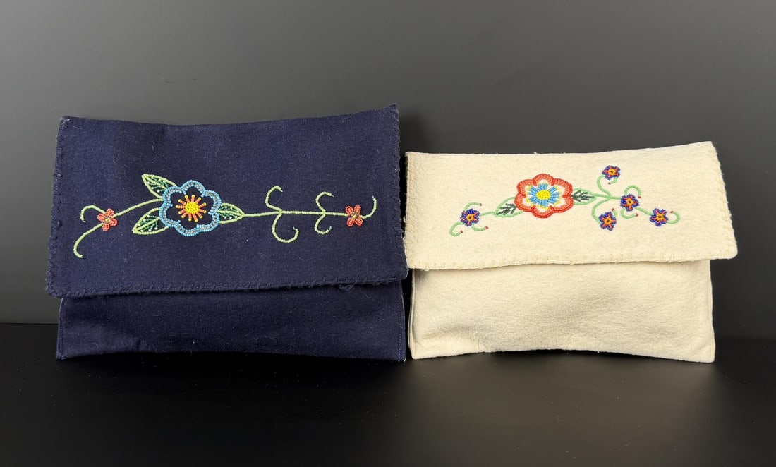 Tlingit Northwest Coast Indian Beaded Clutches (1 of 8)