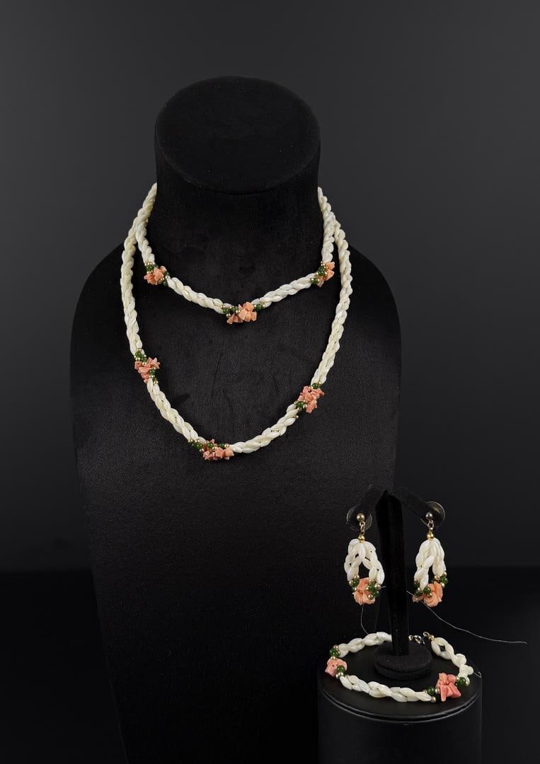 Hawaiian Niihau Shell Jewelry Suite (1 of 4)