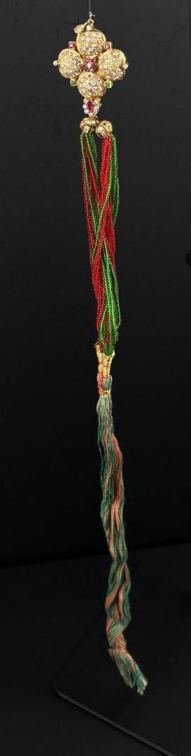 Indian Gold Vermeil Bridal Necklace (1 of 6)