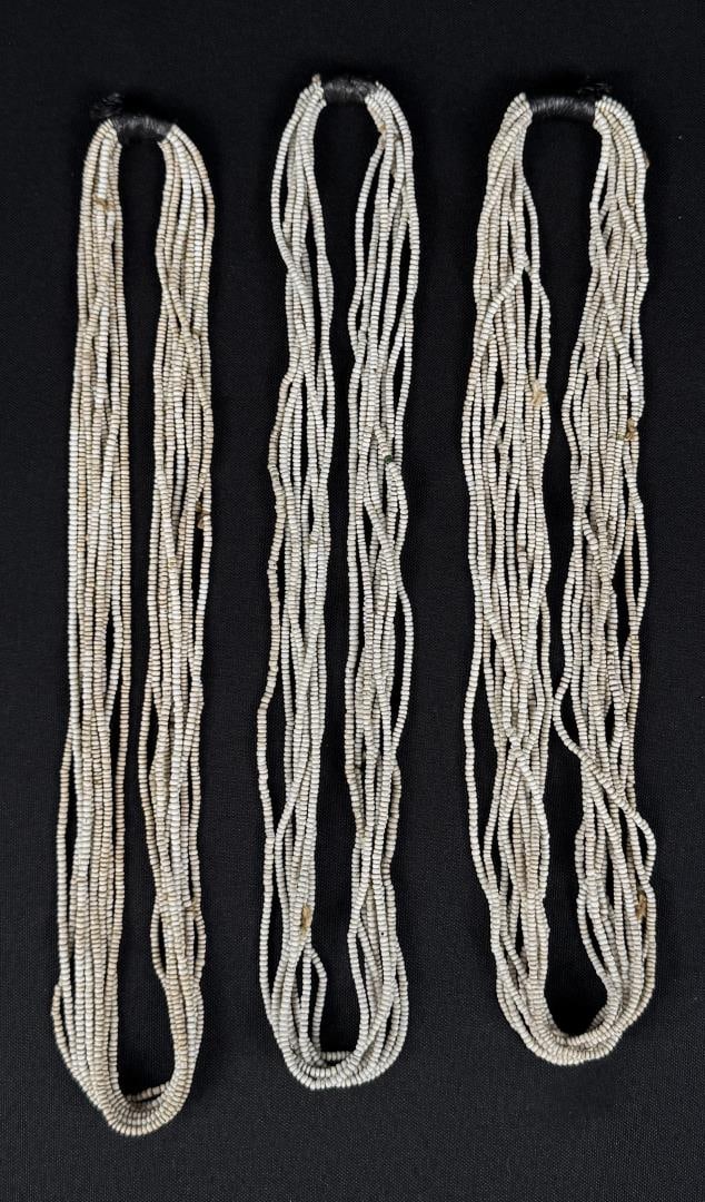 Group of White Padre Indian Trade Beads (1 of 4)