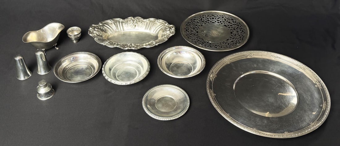 Collection of Sterling Silver Tableware (1 of 17)