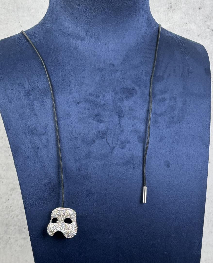 Swarovski Phantom of Opera Mask Necklace: 2004 Premiere necklace, no box.