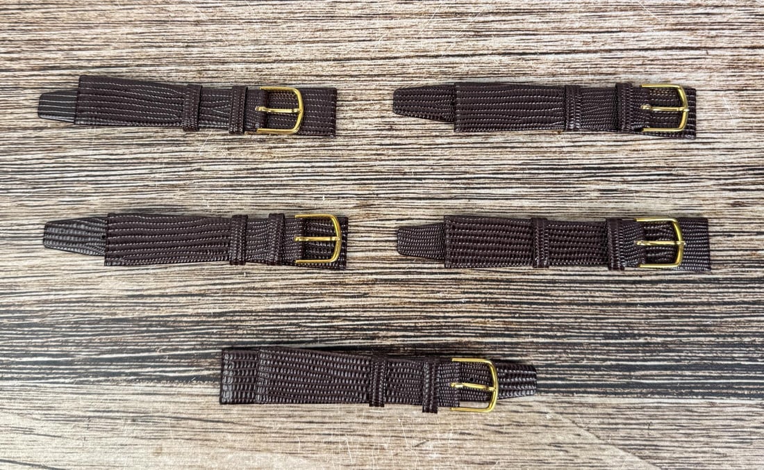 Collection of Lizard Skin Watch Bands Straps (1 of 4)