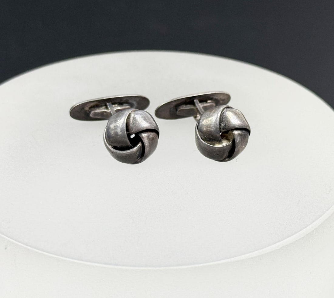 S Christian Fogh Sterling Silver Cufflinks (1 of 6)