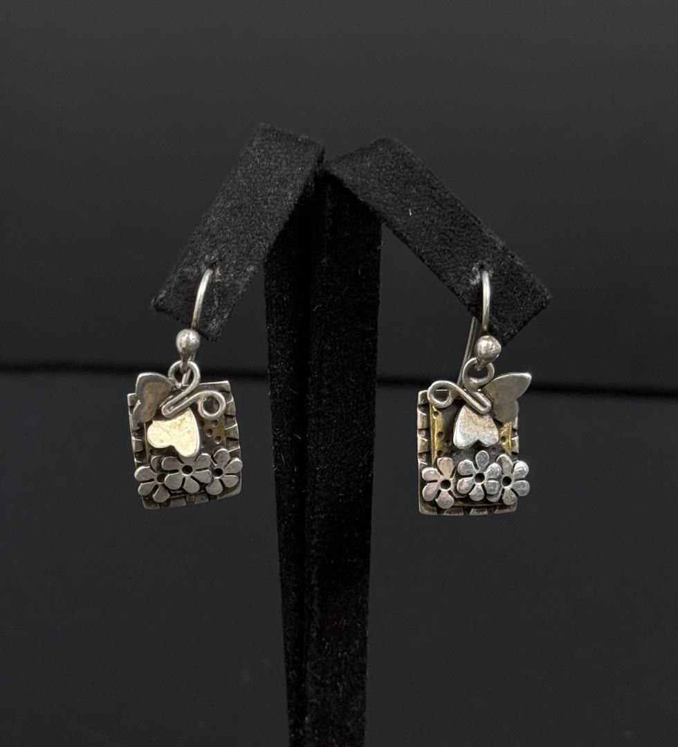 Far Fetched Sterling Silver Earrings (1 of 5)