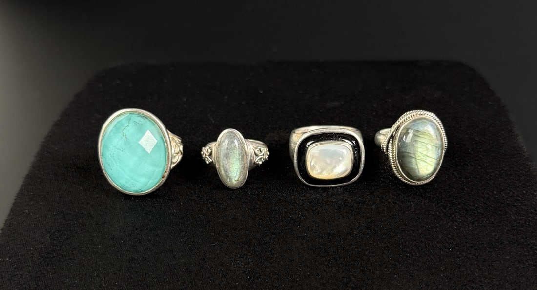 Collection of Sterling Silver Rings (1 of 7)