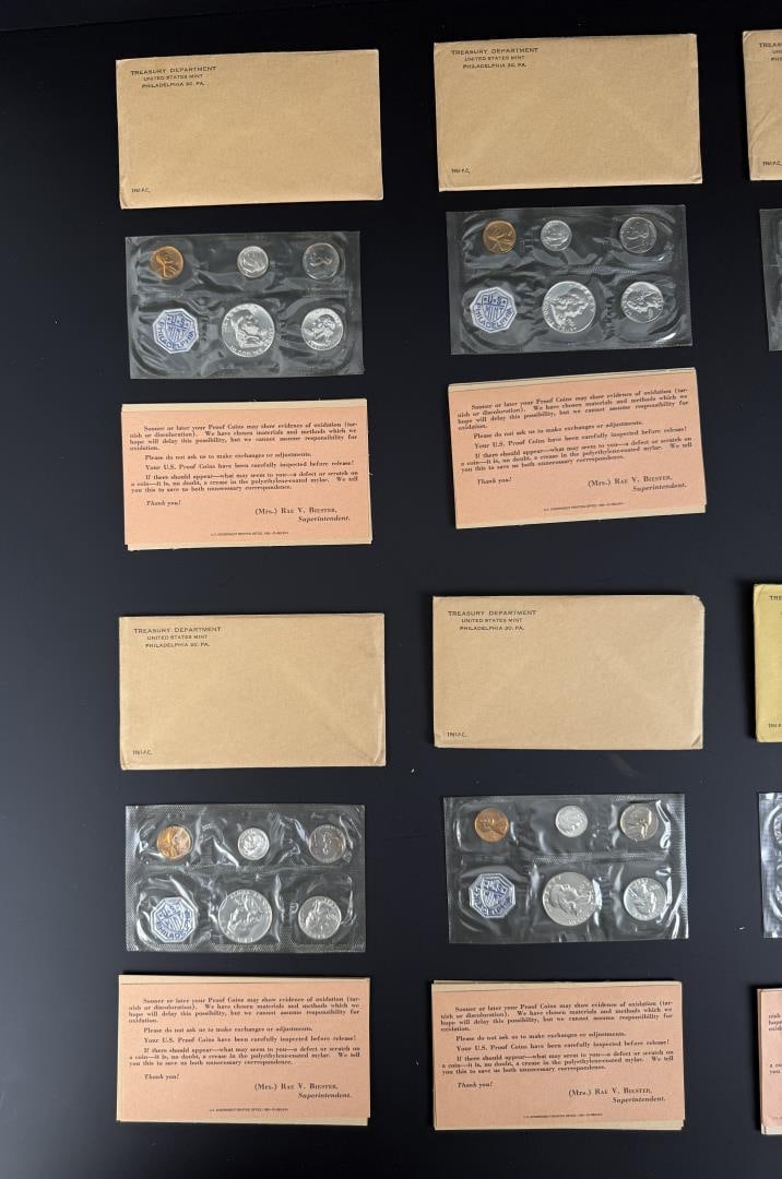1961 US Mint Silver Proof Sets - 2