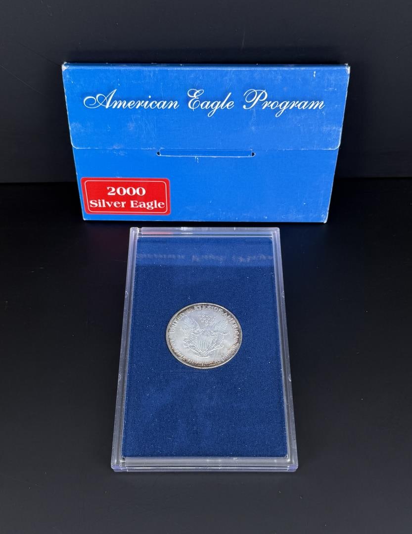 US Mint American Silver Eagle Proof Coin - 2