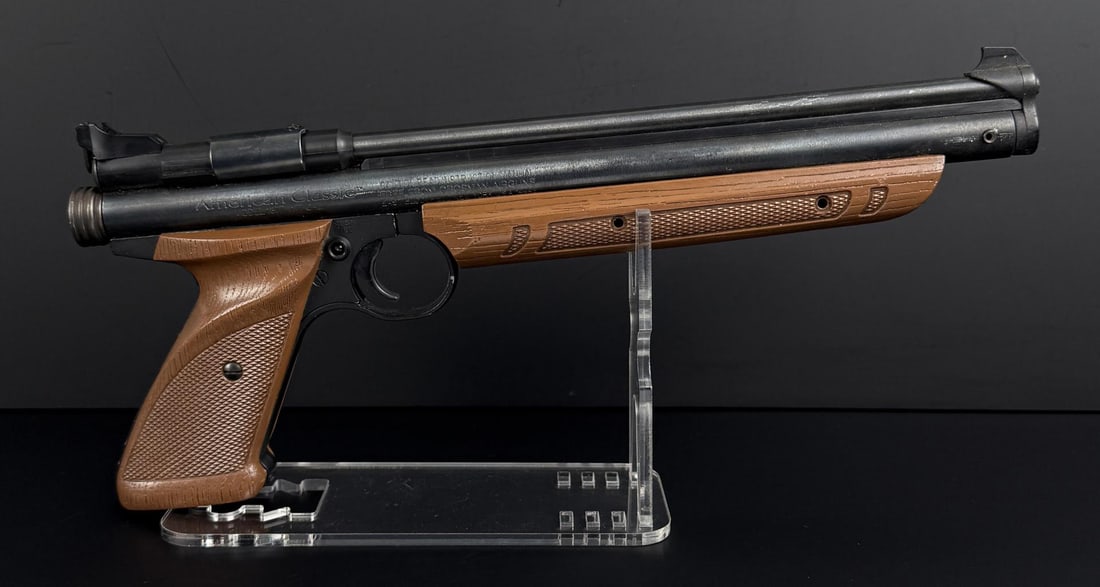 Crosman American Classic 1377 .177 Air Pistol: No sales to the following areas: States/Territories: ? Delaware ? Illinois ? Michigan ? Minnesota ? New Jersey ? Rhode Island ? US Virgin Islands Cities: ? Stratford, CT: Zip codes: 06614, 06615 ?