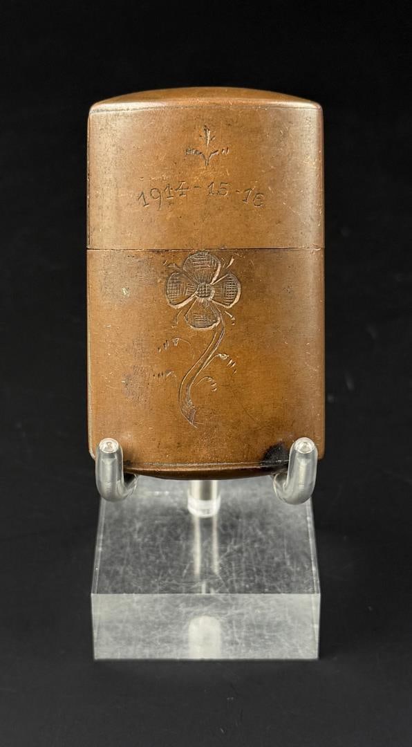 WWI WW1 Trench Art Cigarette Lighter (1 of 5)