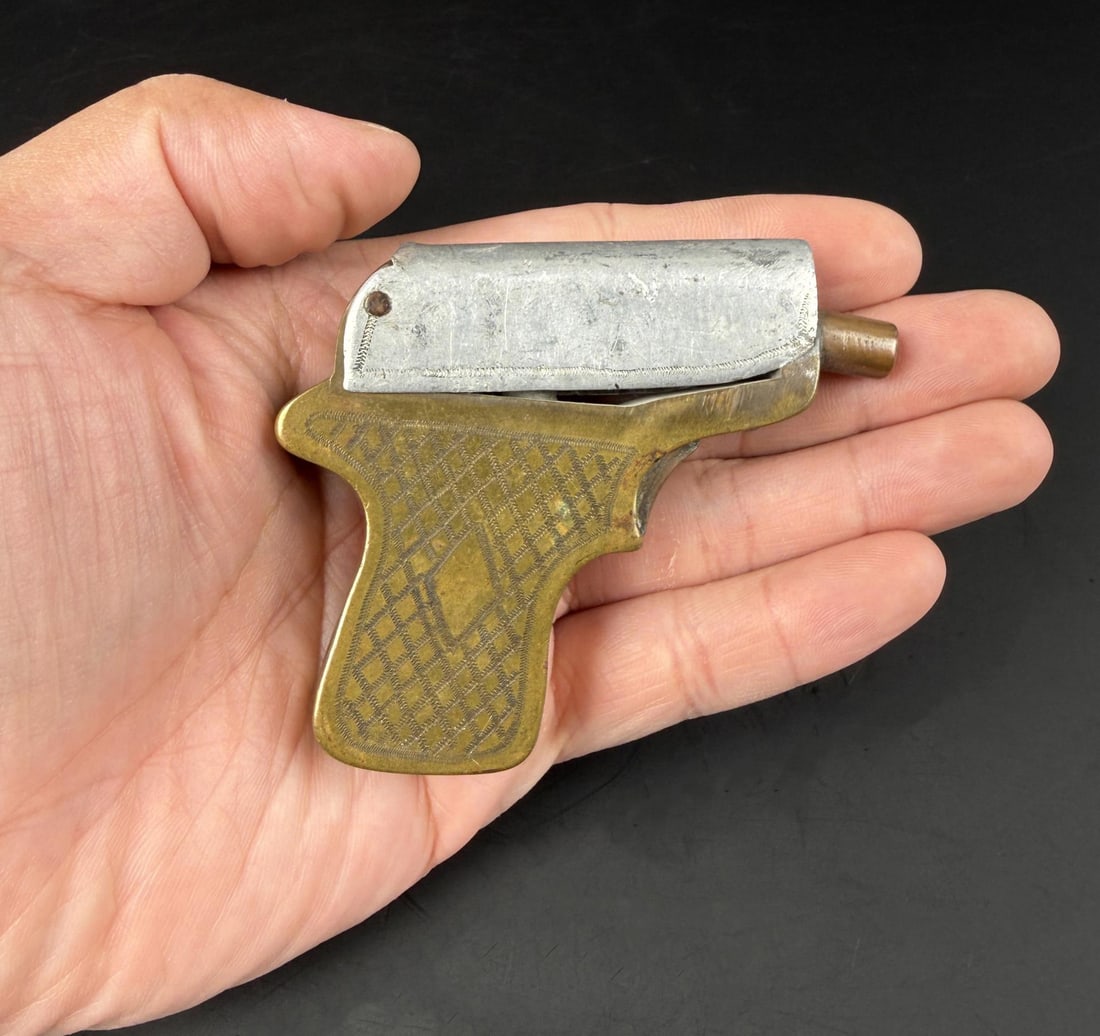 WWI WW1 Trench Art Cigarette Lighter (1 of 5)