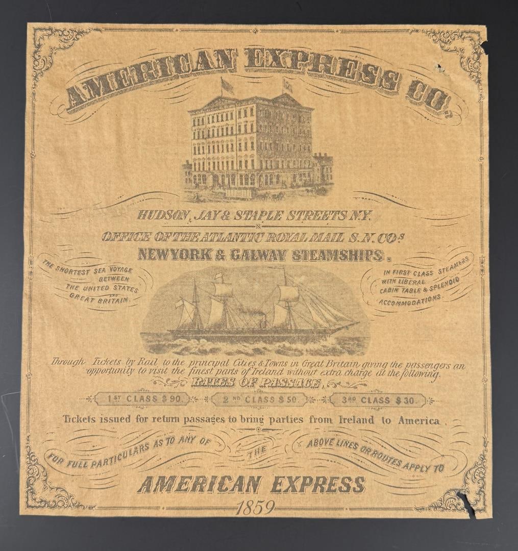 American Express Broadside Newspaper Advertisement (1 of 3)