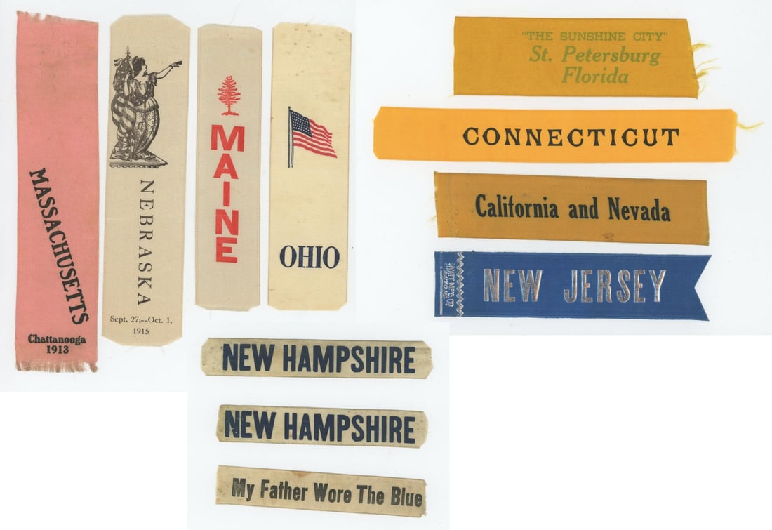 Women's Relief Corps Convention State Ribbons (1 of 9)