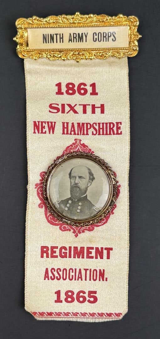 1865 Sixth New Hampshire Civil War GAR Ribbon (1 of 3)