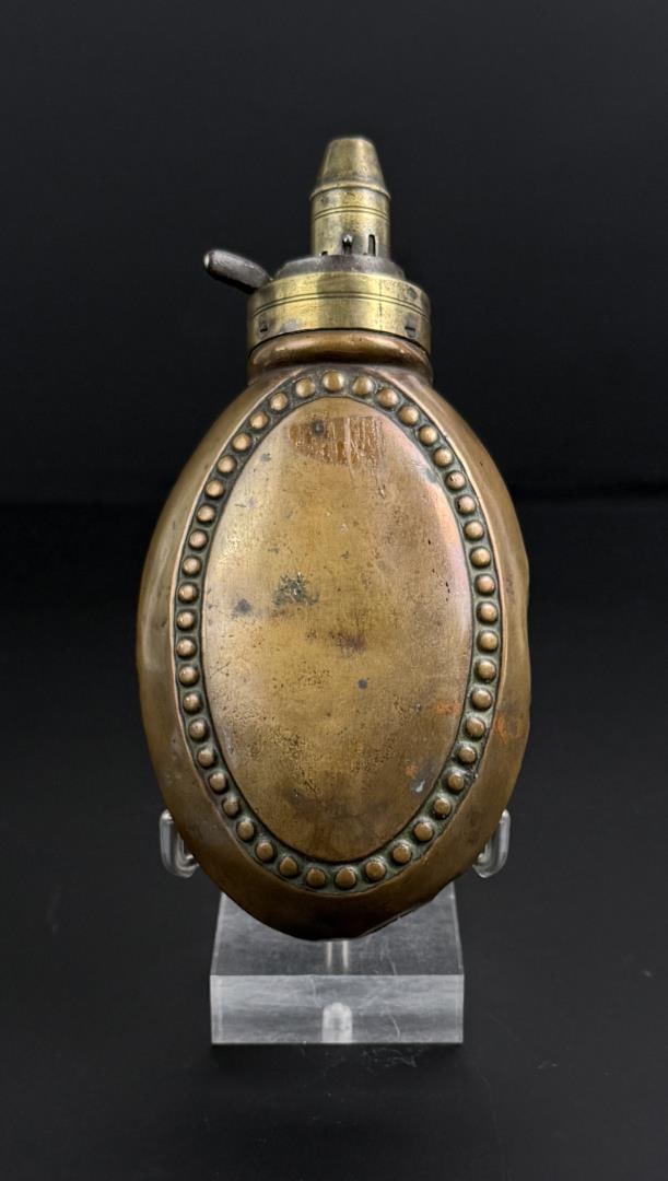 Sykes Riling 482 Brass Powder Flask (1 of 9)