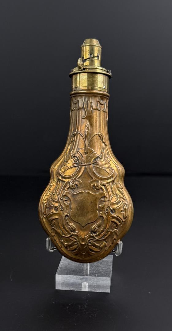 G&JW Hawksley Brass Powder Flask (1 of 6)