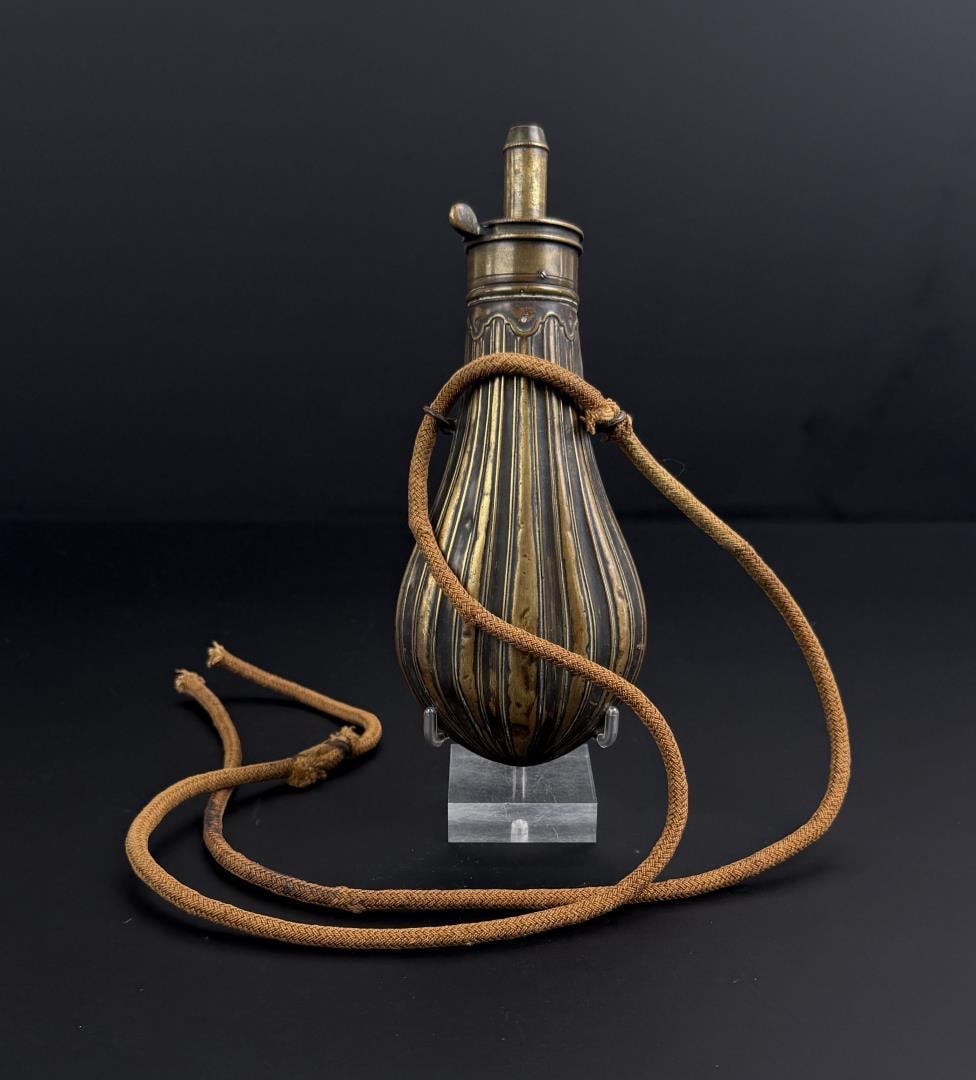 American Flask & Cap Brass Powder Flask (1 of 6)