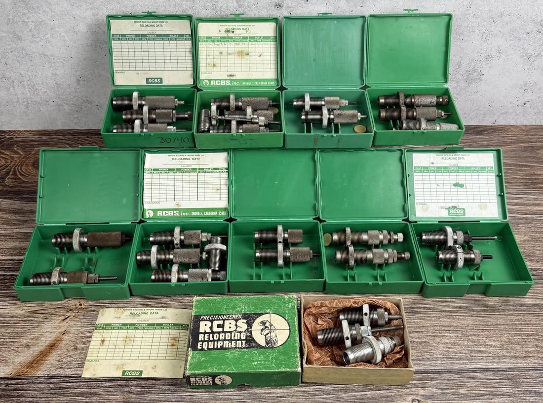 Collection of RCBS Reloading Dies (1 of 11)