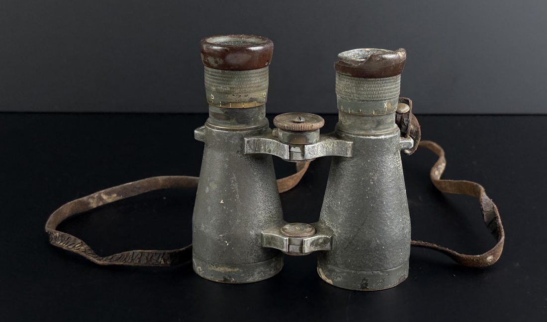 WWI WW1 Feldglas 08 Imperial German Binoculars (1 of 12)