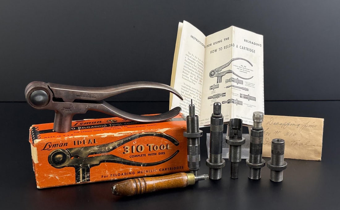 Lyman Ideal 310 30-06 Reloading Tool with Dies: Nice set.